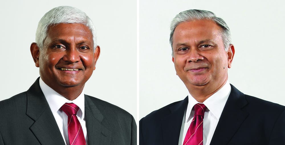 Chairman Mr R. Renganathan and Managing Director CEO Mr Thushara Ranasinghe (2)