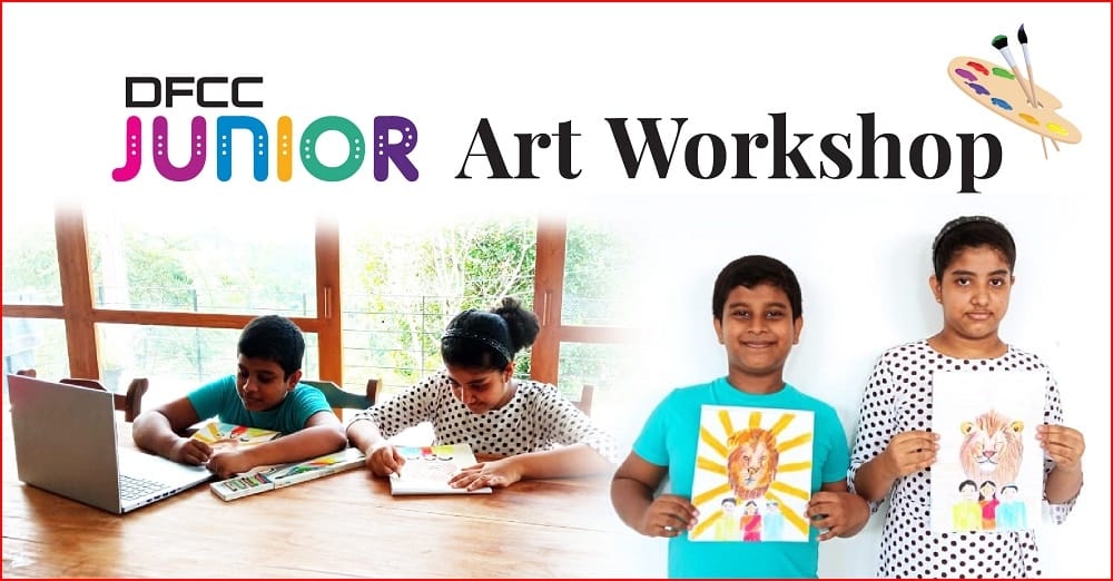 DFCC Bank Junior Art Workshop - Post event (2)