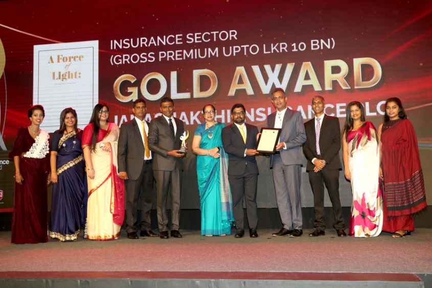 Janashakthi Life wins Gold Award at CA Sri Lanka’s TAGS Awards 2022 (LBN)