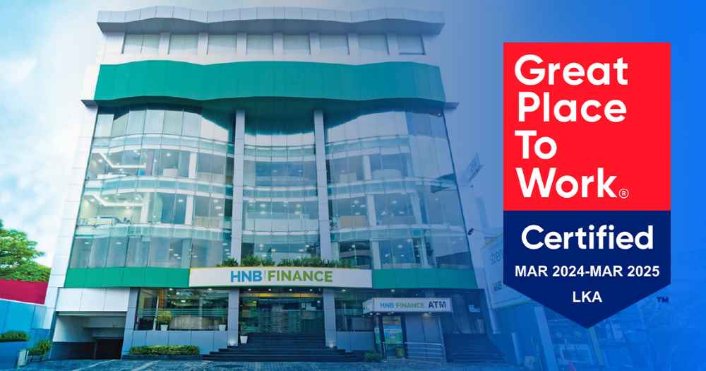 HNB FINANCE PLC achieves Great Place To Work Certification for 2024 - Picture (1) (1) (LBN)
