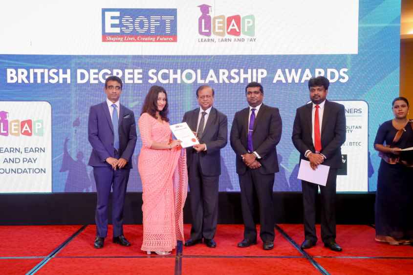 1- Student receiving scholarship (LBN)