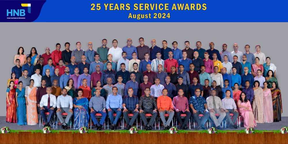 HNB employees 25 years of service - 2 (LBN)