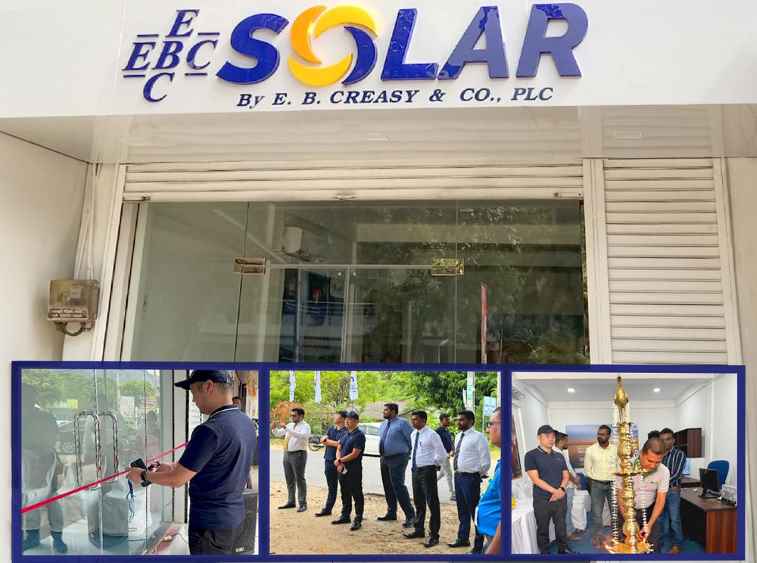 Image - E.B. Creasy Solar opens new Solar Solutions outlet in Wellawaya (LBN)