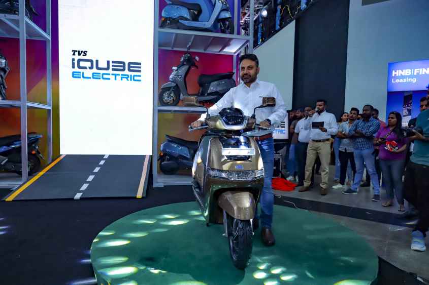 TVS iQube 2.2 kWh Launch PR Pic#2 - Mr. Madhu Prakash Singh, Associated Vice President, TVS Motor Company, India (LBN)