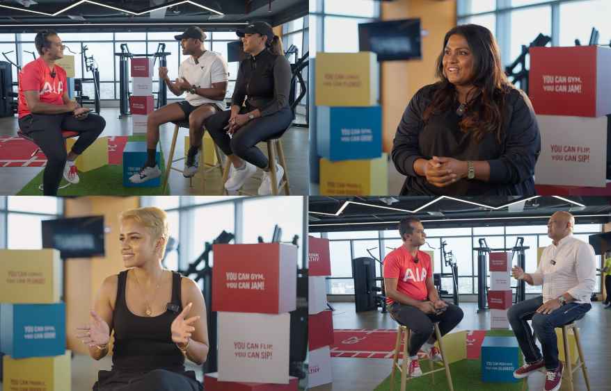 Moments captured from AIA’s ‘Rethink Healthy’ podcast series in collaboration with PodHUB (LBN)