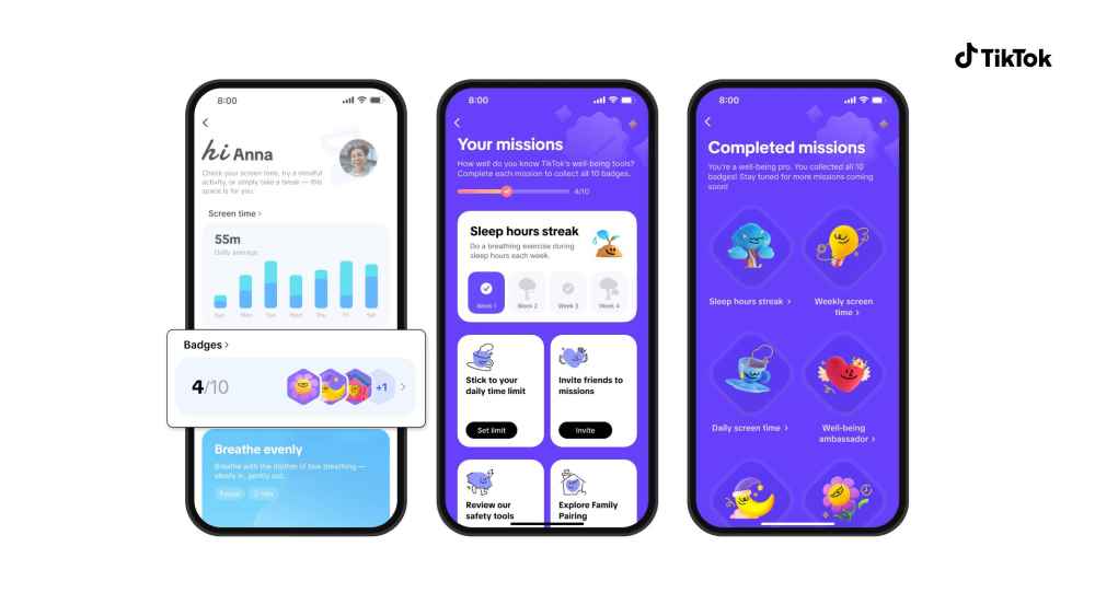 Image 02 - TikTok Launches Time and Well-being Features for Users (LBN)