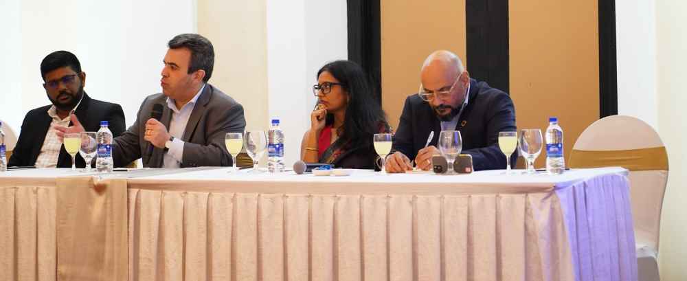 3-Panel discussion featuring Avedis Seferian-President and CEO of WRAPYohan Lawrence Secretary General of JAAF Amanthi Perera Head of Sustainable Busin (LBN)