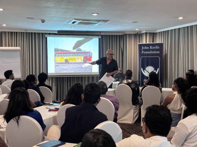 The session was facilitated by Hans Bilimoria, Director, The Grassrooted Trust (LBN)