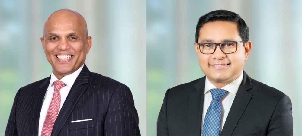 Mr. Sharhan Muhseen, Chairman, and Mr. Sanath Manatunge, Managing Director and CEO of Commercial Bank (LBN)
