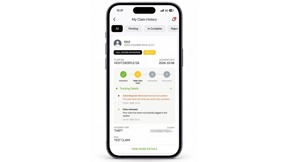 Modern Smartphone Claims Tracker